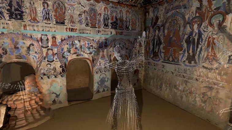 VR Experience of Dunhuang 285 cave